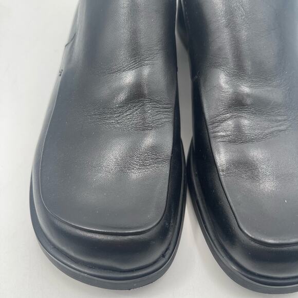 FRANCO SARTO Shoes Size 6 Bocca Loafers Leather Black Slip On Classic Office - Picture 8 of 16